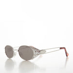 Load image into Gallery viewer, oval sunglasses on white background

