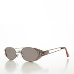 Load image into Gallery viewer, oval sunglasses on white background
