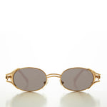 Load image into Gallery viewer, oval sunglasses on white background
