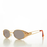 Load image into Gallery viewer, oval sunglasses on white background

