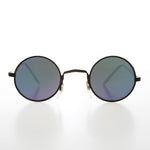 Load image into Gallery viewer, Small Round Hippy Mirror Lens Vintage Sunglass - Cana
