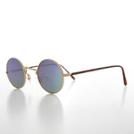 Load image into Gallery viewer, Small Round Hippy Mirror Lens Vintage Sunglass
