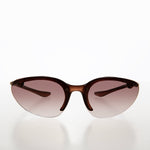 Load image into Gallery viewer, Rimless Sporty Wrap Sunglasses
