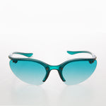 Load image into Gallery viewer, Rimless Sporty Wrap Sunglasses
