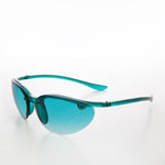 Load image into Gallery viewer, Rimless Sporty Wrap Sunglasses
