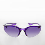 Load image into Gallery viewer, Rimless Sporty Wrap Sunglasses
