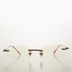 Load image into Gallery viewer, Rimless Half Frame Reading Glasses
