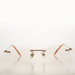 Load image into Gallery viewer, Rimless Half Frame Reading Glasses
