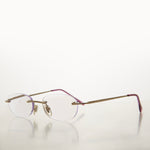 Load image into Gallery viewer, Rimless Half Frame Reading Glasses
