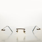 Load image into Gallery viewer, Rimless Half Frame Reading Glasses
