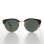 Load image into Gallery viewer, Round Half Frame Cat Eye Vintage Sunglasses
