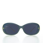Load image into Gallery viewer, Oval Mod Sunglasses Vintage 90s
