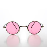 Load image into Gallery viewer, Small Round Tinted Lens Hippy Vintage Sunglasses
