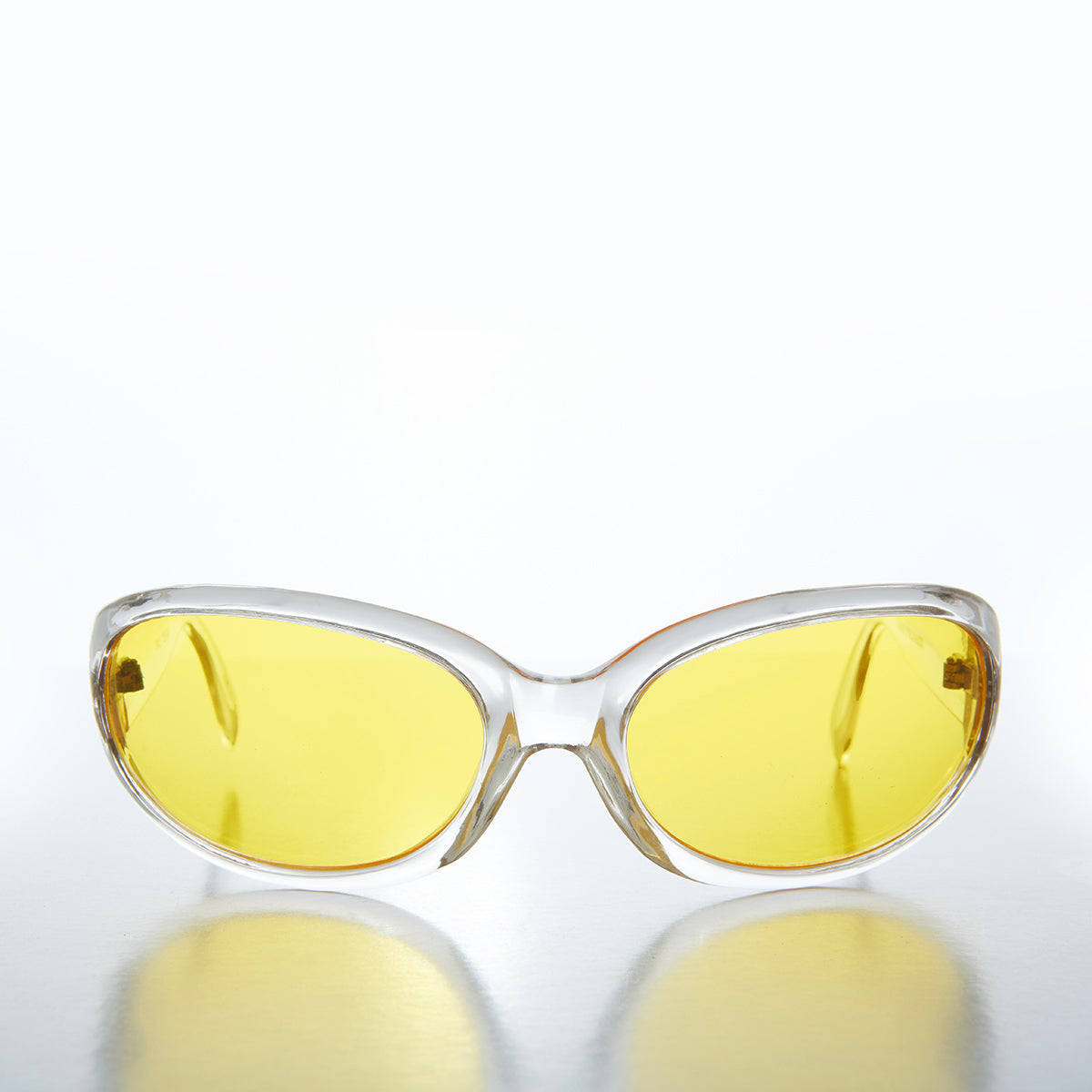 clear wrap around sunglasses