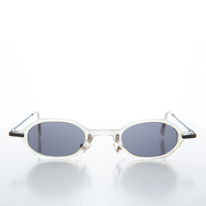 Small Spectacle Vintage Sunglasses - Clay