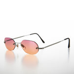 Load image into Gallery viewer, 90s Rimless Octagon Vintage Sunglass
