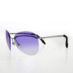 Load image into Gallery viewer, Curved Rimless y2k Vintage Sunglasses - Colinas

