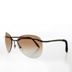 Load image into Gallery viewer, Rimless Curved Bug Eye Sunglass

