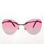 Load image into Gallery viewer, Rimless Curved Bug Eye Sunglass
