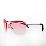 Load image into Gallery viewer, Rimless Curved Bug Eye Sunglass
