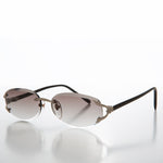 Load image into Gallery viewer, Slim Oval Lens 90s Sunglasses 
