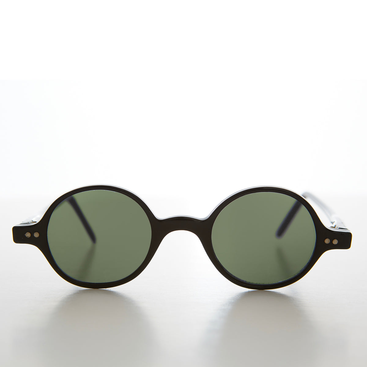 Round Small Spectacle Vintage Sunglasses - Cullen – Sunglass Museum