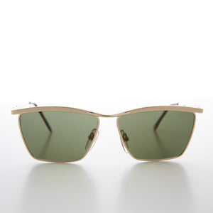 gold square sunglasses