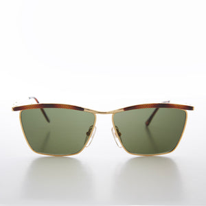 gold square sunglasses