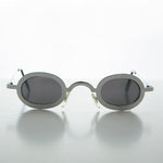 Load image into Gallery viewer, Oval Micro Vintage Sunglasses with Tinted Lenses - Desert
