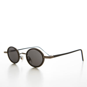 Tiny Oval Indie Futuristic Sunglasses 
