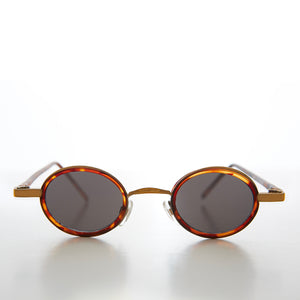 tiny oval sunglasses