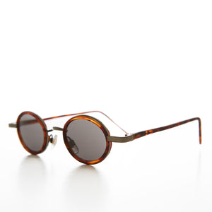 tiny oval sunglasses