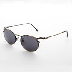 Load image into Gallery viewer, Oval Punk Grunge Steampunk Vintage Sunglass 

