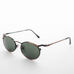 Load image into Gallery viewer, Oval Punk Grunge Steampunk Vintage Sunglass 
