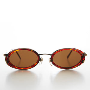 Oval 90s Vintage Sunglasses - Dorian – Sunglass Museum