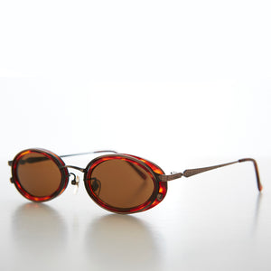 Oval 90s Vintage Sunglasses - Dorian – Sunglass Museum