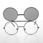 Load image into Gallery viewer, 80s Vintage Round Flip Up Glasses
