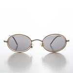Load image into Gallery viewer, Small Delicate Oval Vintage Sunglasses - Dwyer
