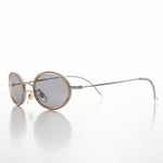 Load image into Gallery viewer, Small Delicate Oval Vintage Sunglasses - Dwyer

