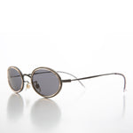 Load image into Gallery viewer, Small Delicate Oval Vintage Sunglasses - Dwyer
