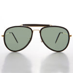 Load image into Gallery viewer, Large Wrapped Aviator with Glass Lens - Edwards
