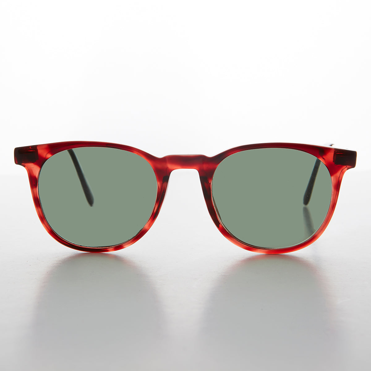 Classic Rounded-Square Vintage Sunglasses