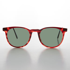 Classic Rounded-Square Vintage Sunglasses