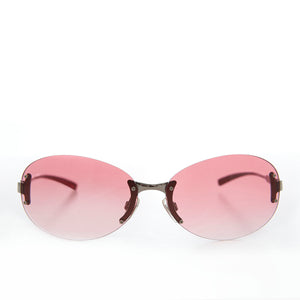 Large Oval Vintage Sunglasses