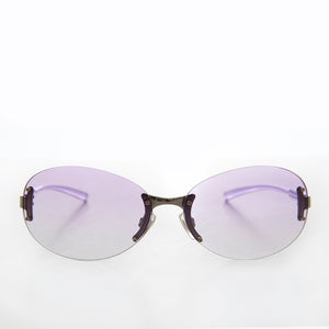 Large Oval Vintage Sunglasses