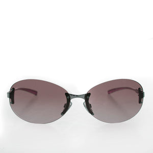 Large Oval Vintage Sunglasses