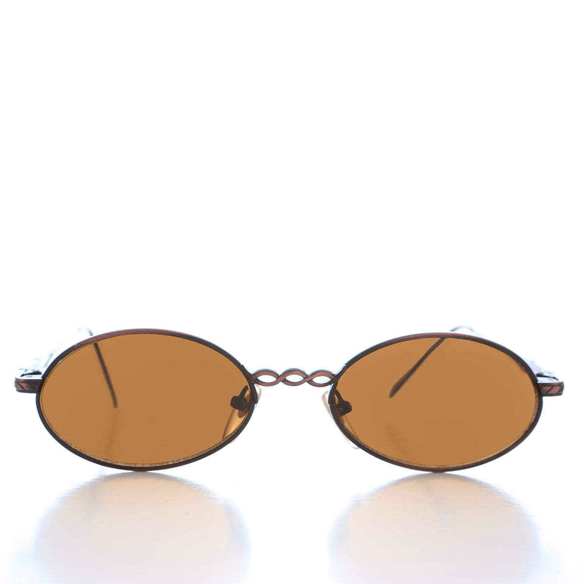 90s Fancy Oval Sunglasses