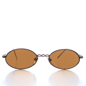 90s Fancy Oval Sunglasses