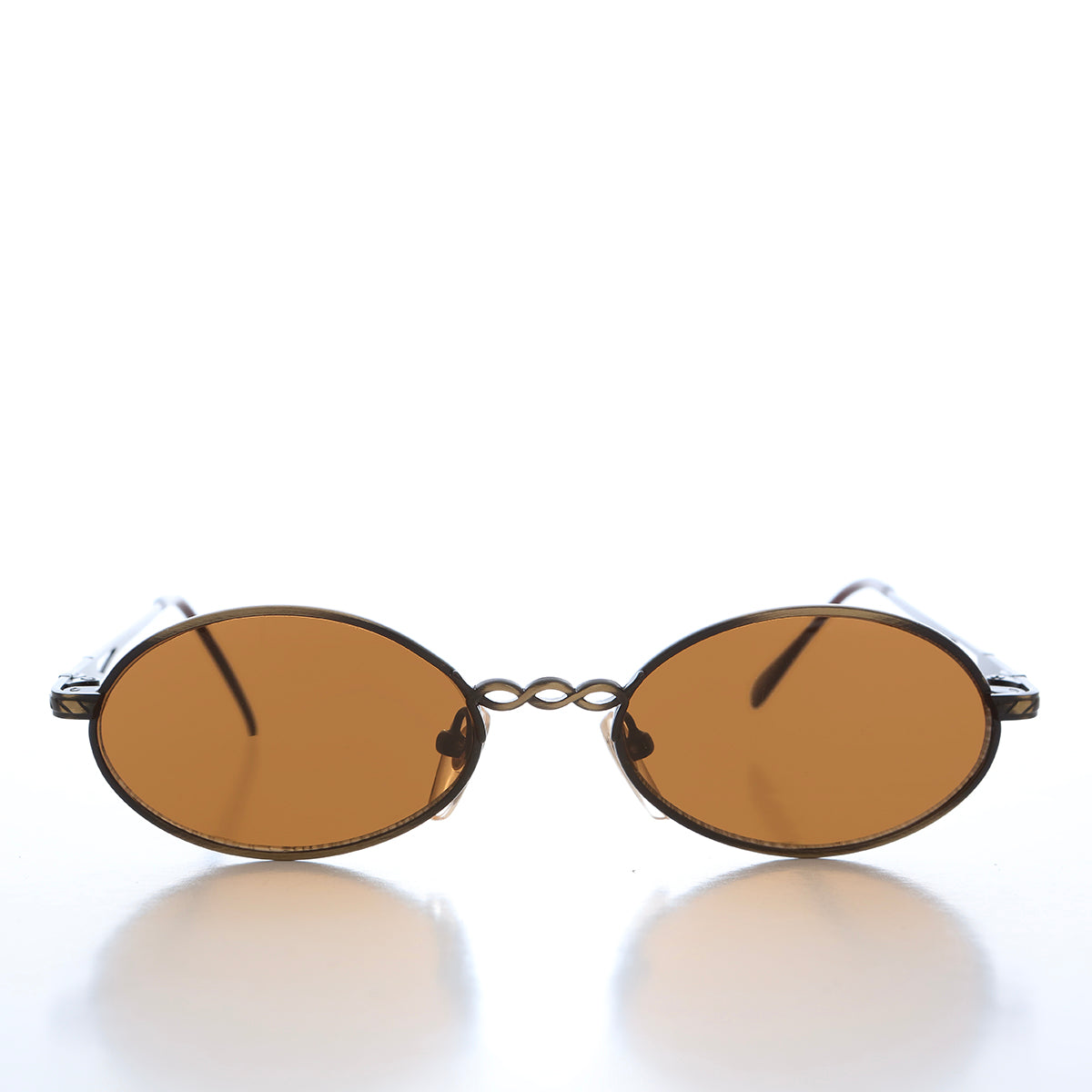 90s Fancy Oval Sunglasses
