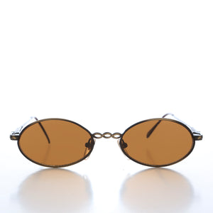90s Fancy Oval Sunglasses